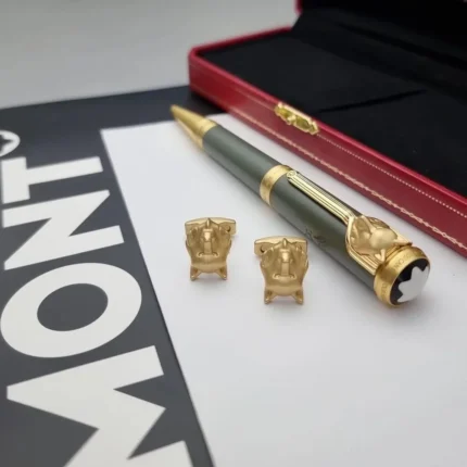 قلم وكبك مونت بلانك 03