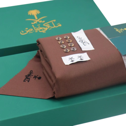 قماش شتوي ماركة ملكي خاص بني غامق D2